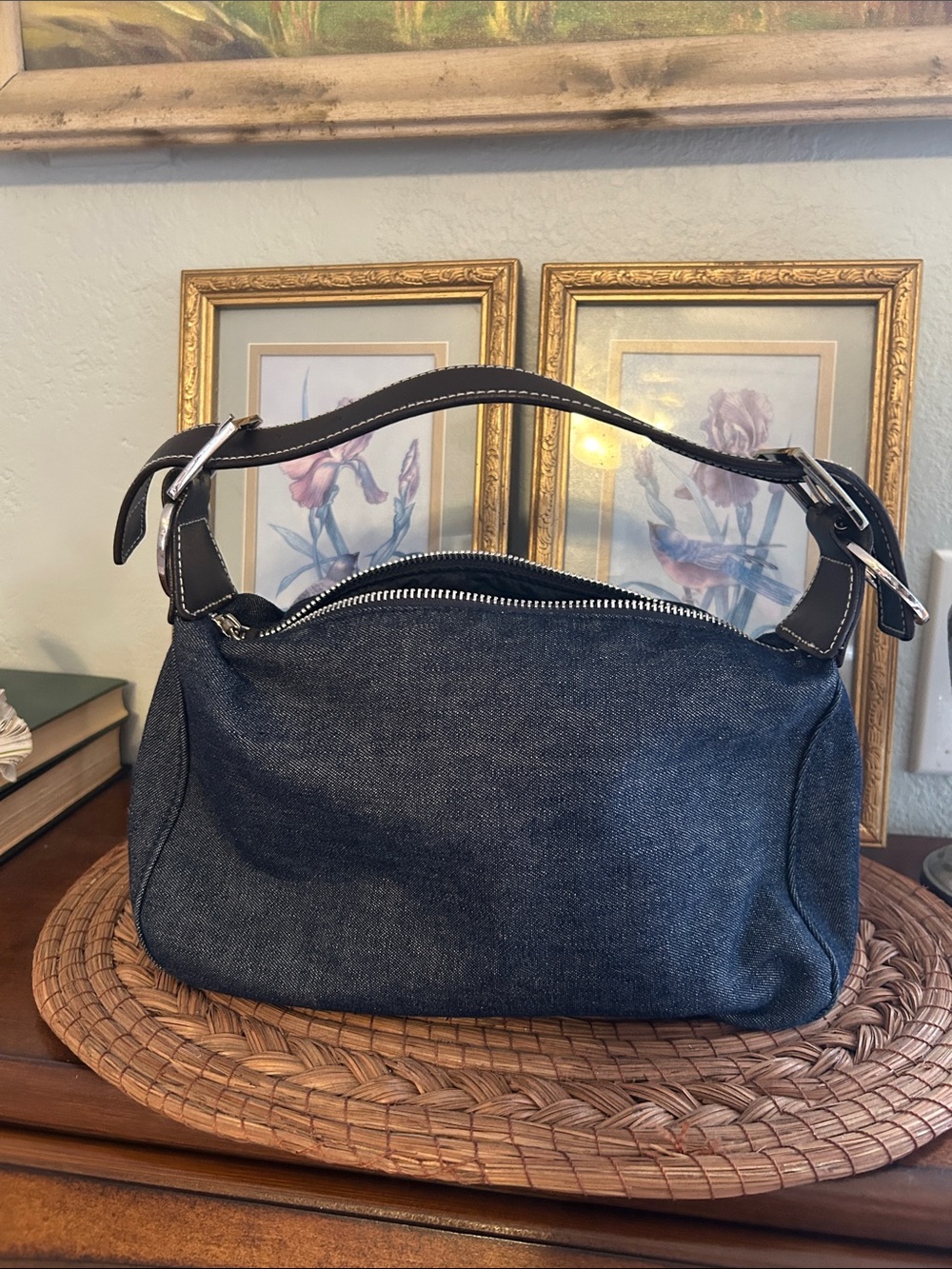 Vintage Y2K Mossimo Denim Shoulder Bag